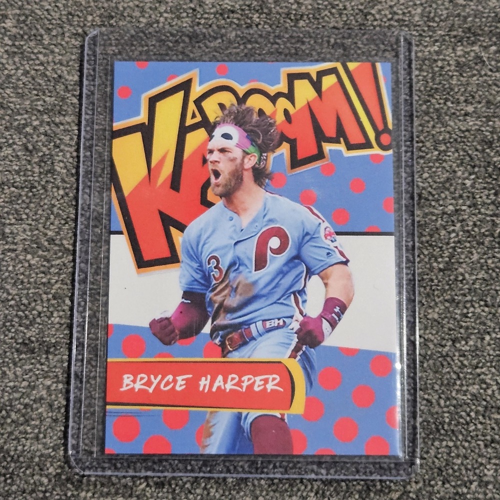 Bryce Harper CUSTOM Made Kaboom Card‎